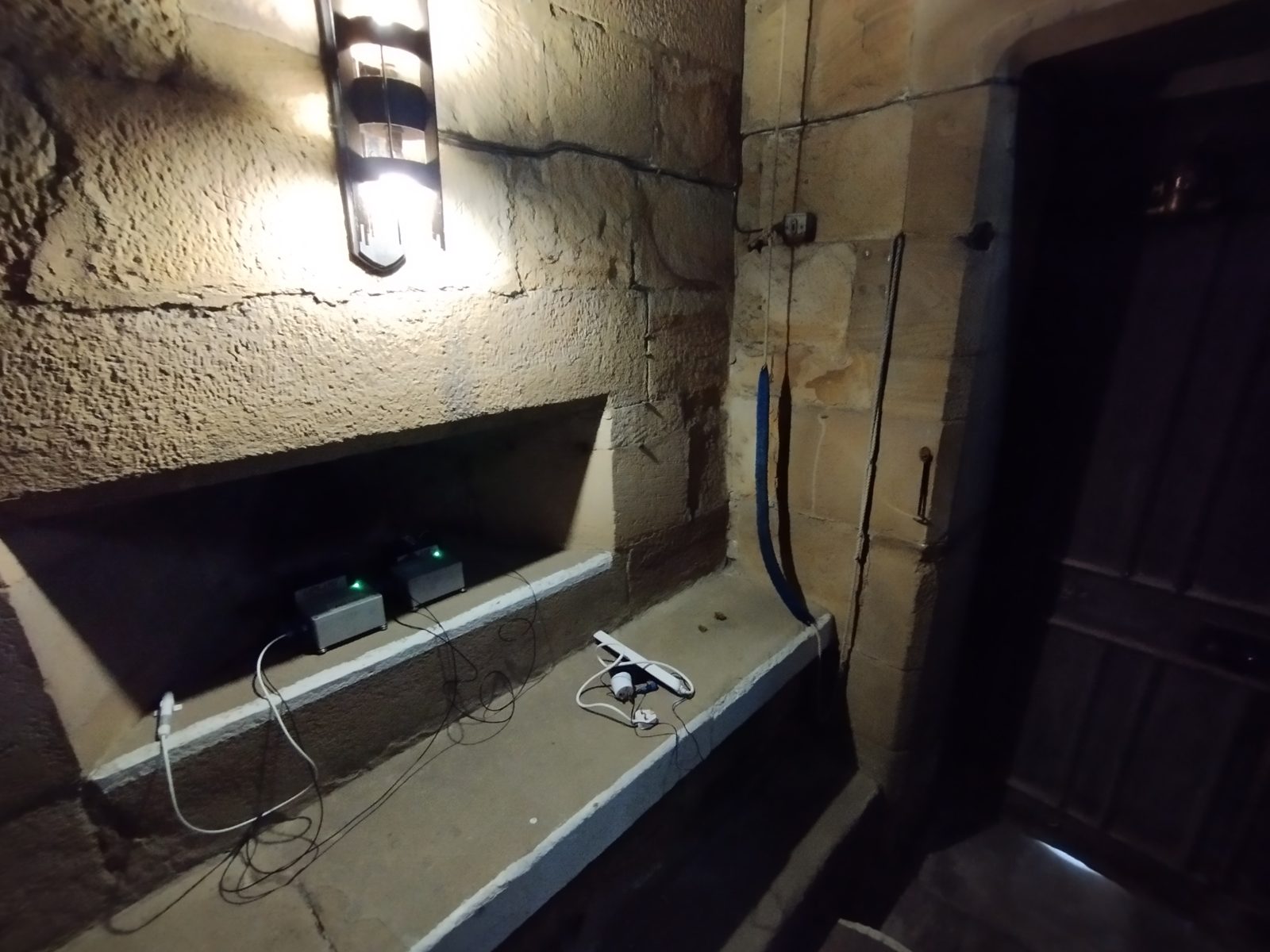 Una Smart Sensor Box installata nella torre